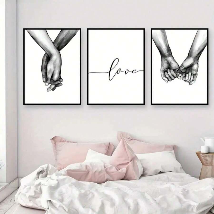 SHEIN PLAKAT DEKORACJA 3-PACK S07__50X70CM