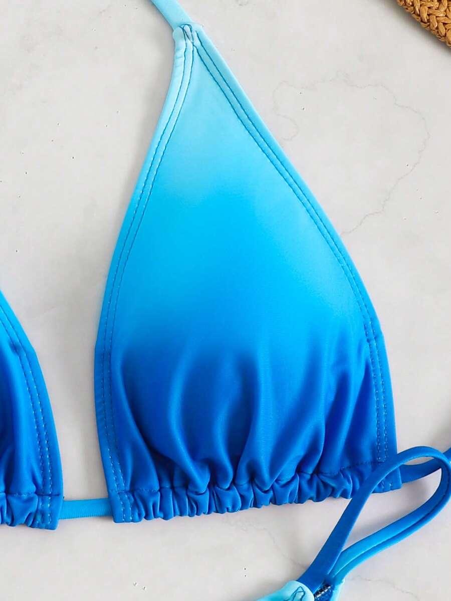 SHEIN DWUCZĘŚCIOWY STRÓJ KĄPIELOWY SPÓDNICA KOMPLET S09__S