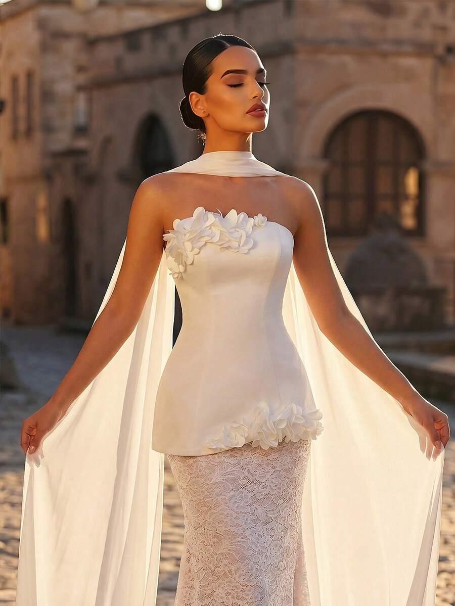 GLAMRAE BIAŁA SUKNIA ŚLUBNA S06__36