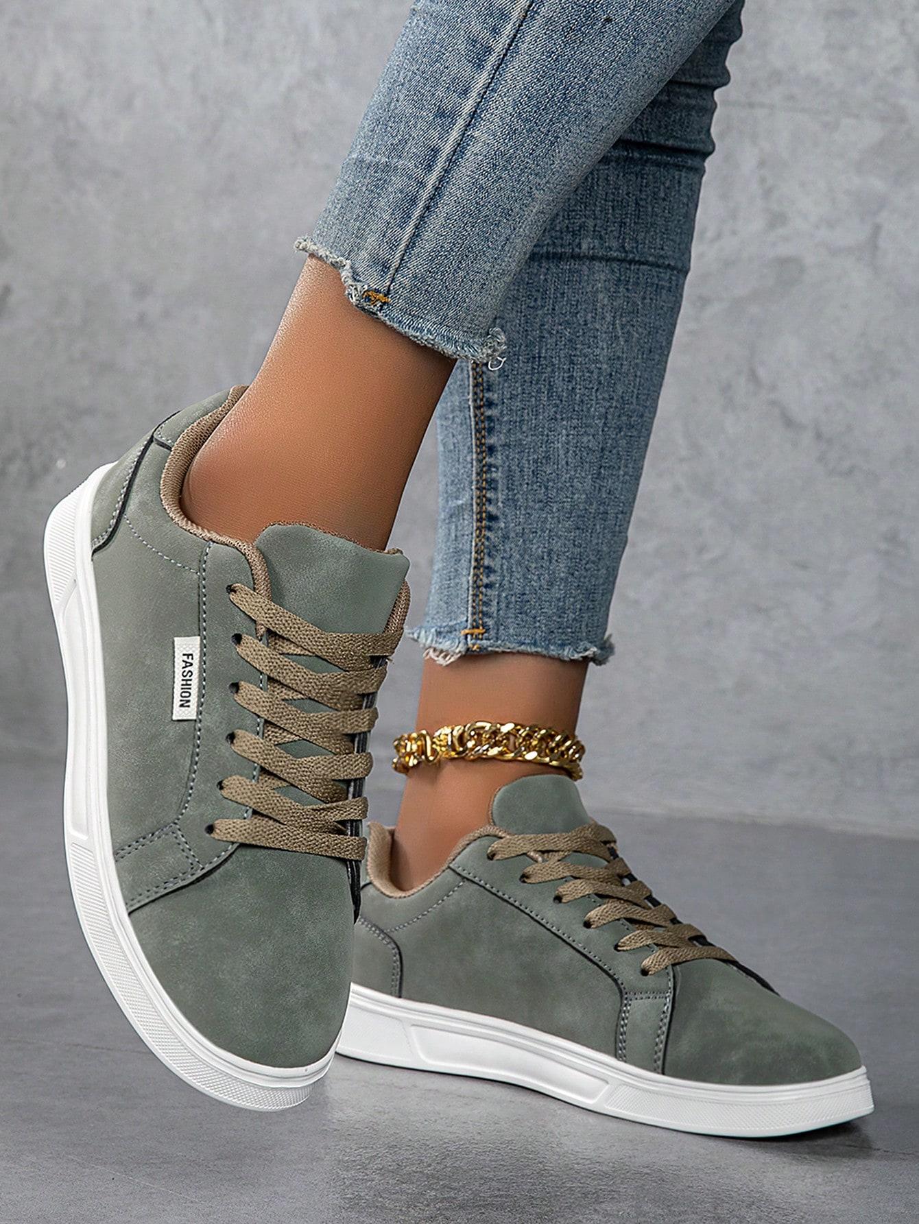 SHEIN ZIELONE BUTY SPORTOWE