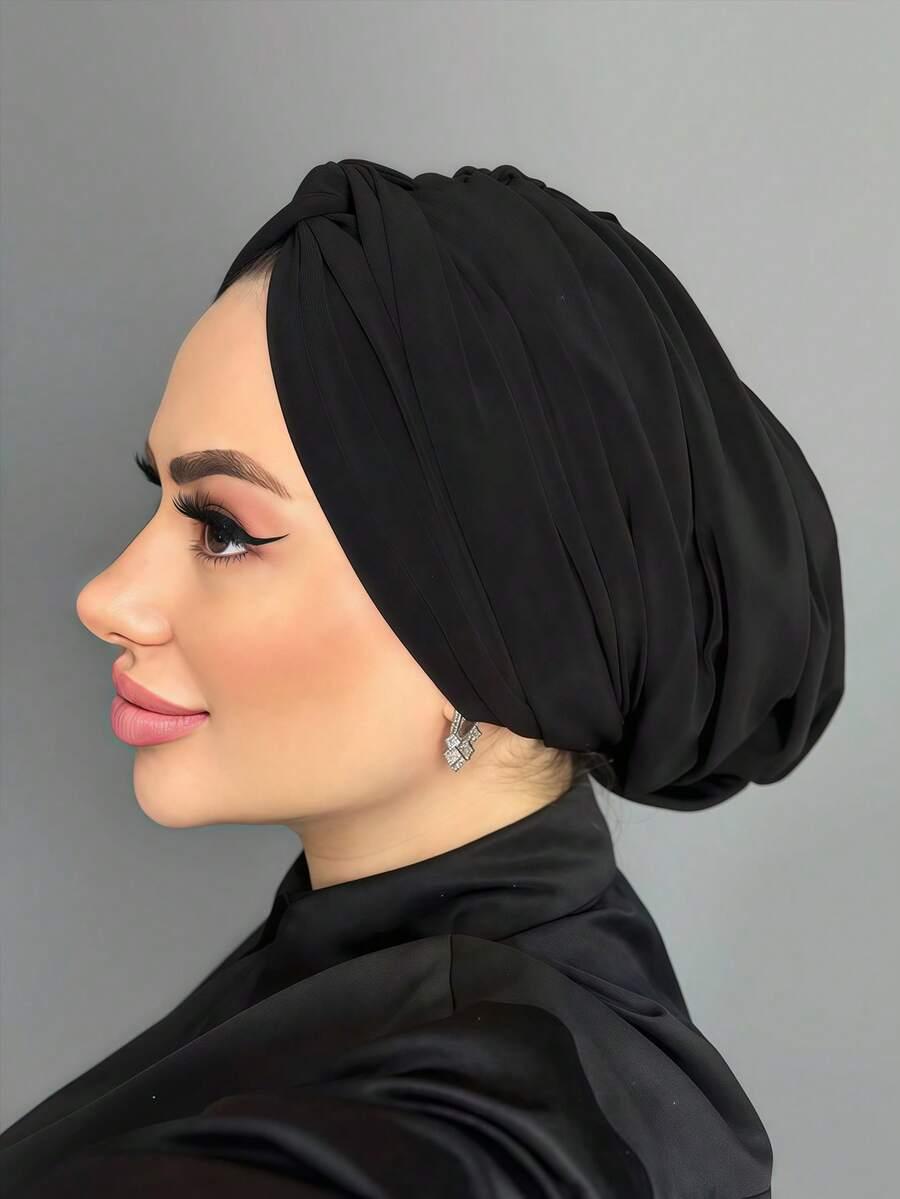 SHEIN CZARNA CHUSTA HIDŻAB S07__OS