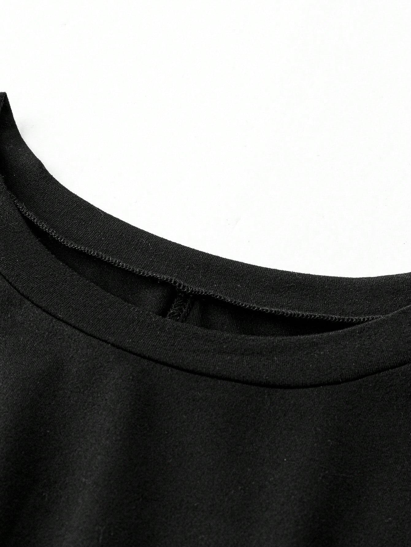 SHEIN CZARNA MINI SUKIENKA S06__XXL
