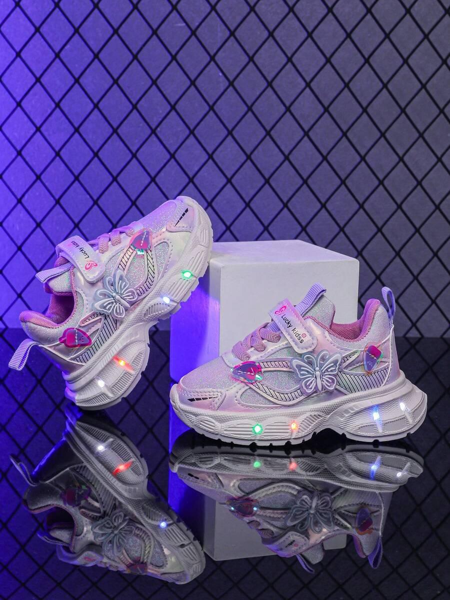 SHEIN ŚWIECĄCE BUTY SPORTOWE ZDOBIENIE S06__24