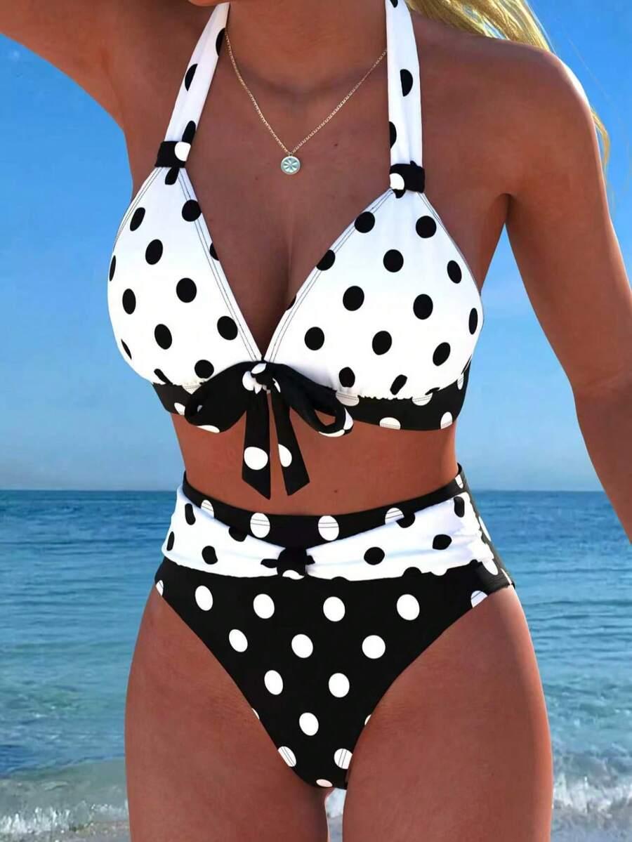 SHEIN DWUCZĘŚCIOWY STRÓJ KĄPIELOWY S09__M