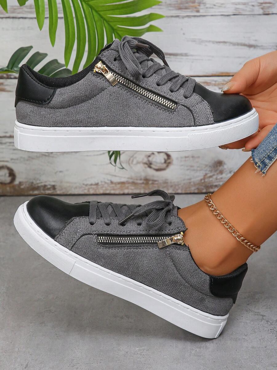 SHEIN SZARE TRAMPKI CASUAL S06__39,5
