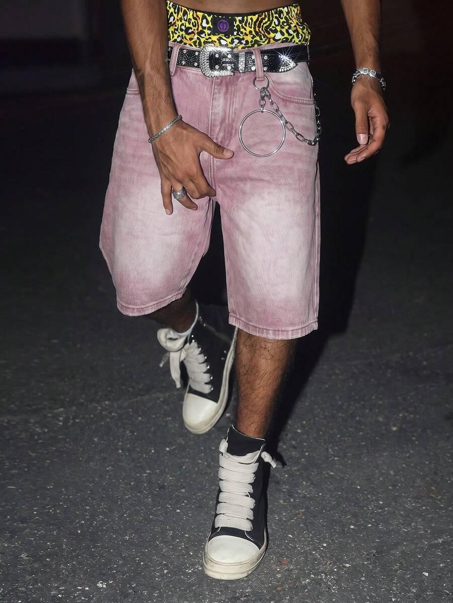 MANFINITY SPODENKI JEANS KIESZENIE S06__XXL