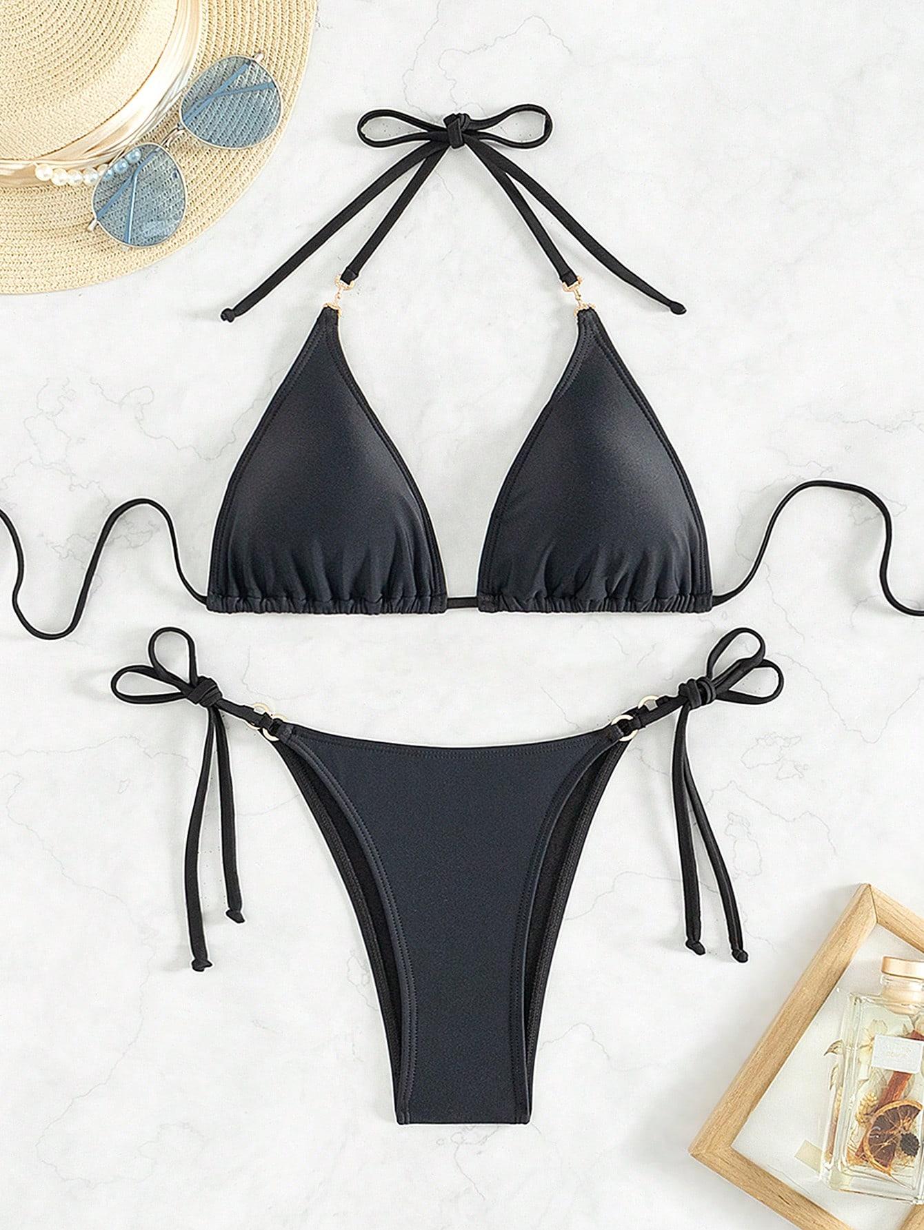 SHEIN DWUCZĘŚCIOWY STRÓJ KĄPIELOWY S09__M