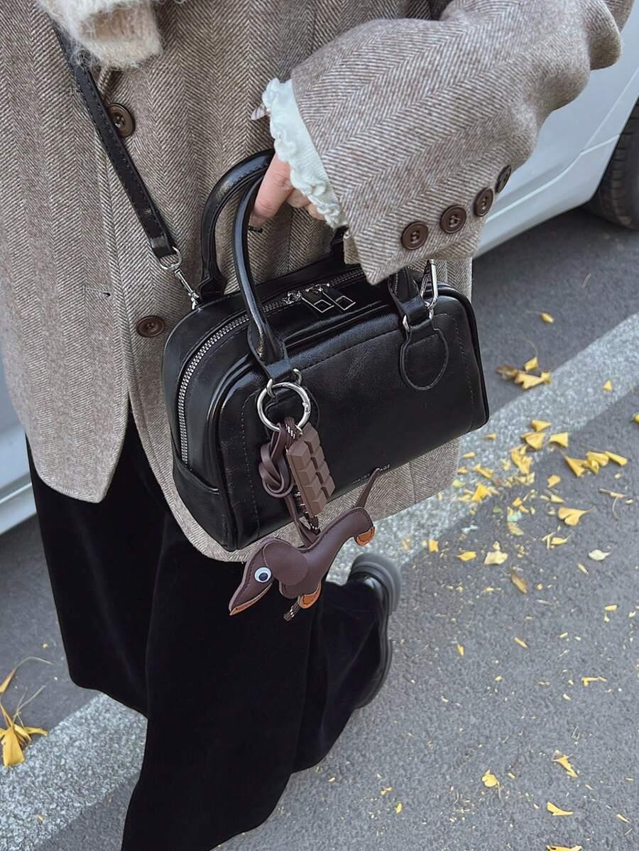 SHEIN CZARNA TOREBKA ZAWIESZKA S07__14X21CM