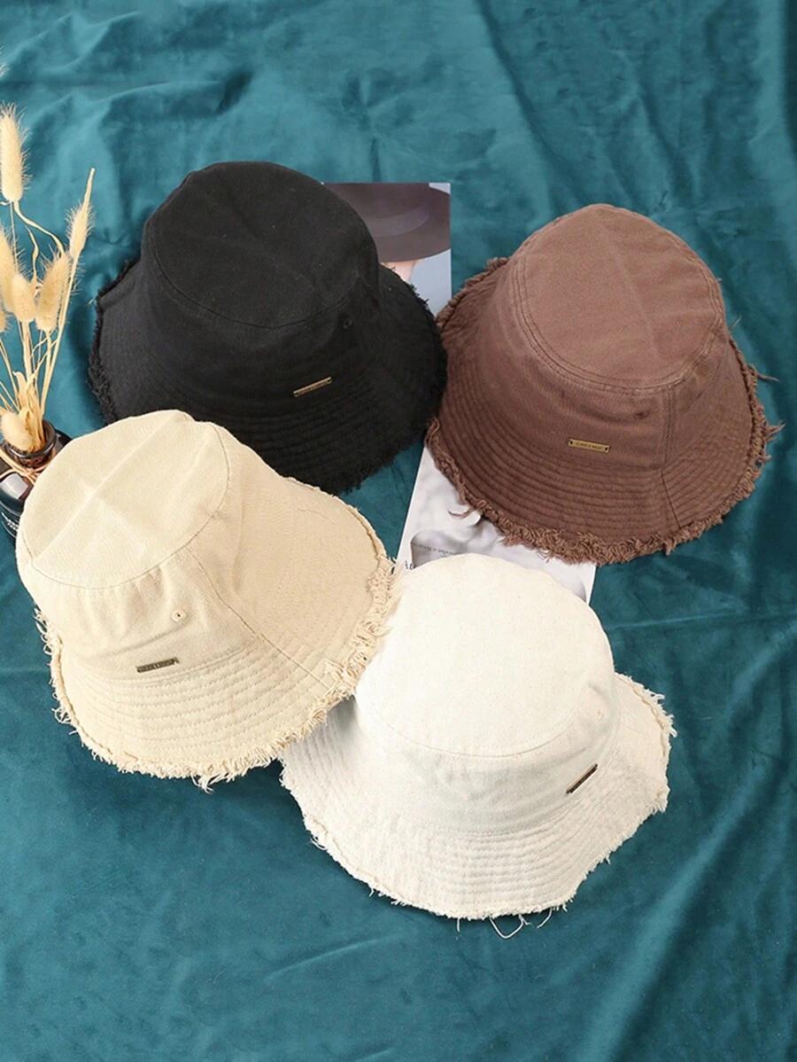 SHEIN BEŻOWA CZAPKA ZDOBIENIE S07