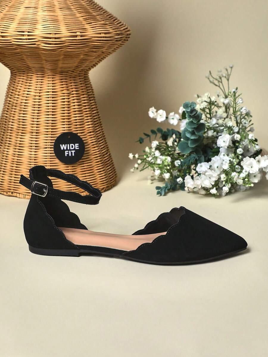 SHEIN CZARNE CZÓŁENKA SZPIC S06__41