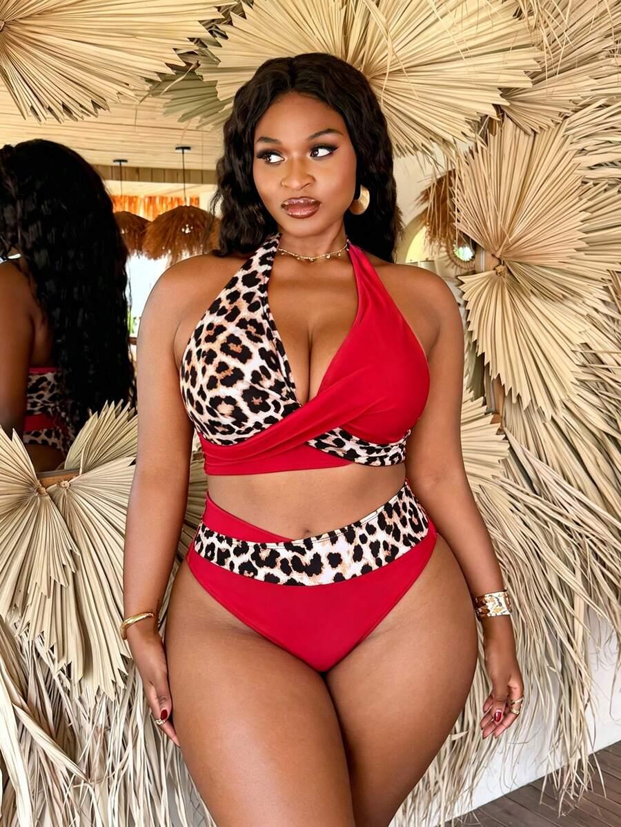 SHEIN DWUCZĘŚCIOWY STRÓJ KĄPIELOWY S09__48