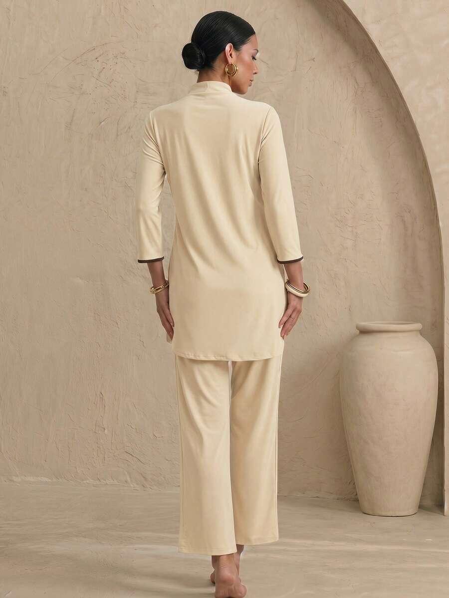 SWIM SHAYNI DWUCZĘŚCIOWY STRÓJ KĄPIELOWY BURKINI S09__L