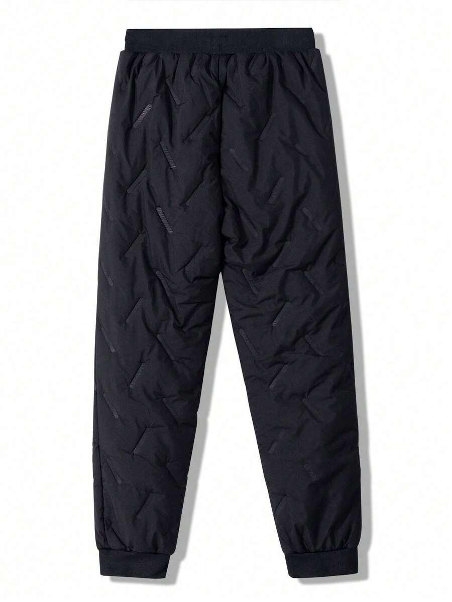 SHEIN CZARNE OCIEPLANE SPODNIE DRESOWE S06__158/164