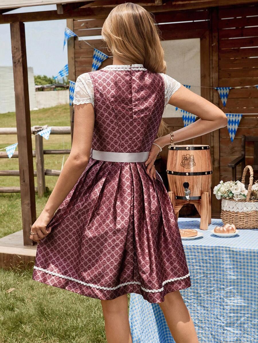 SHEIN SUKIENKA KRÓTKI RĘKAW S09__L