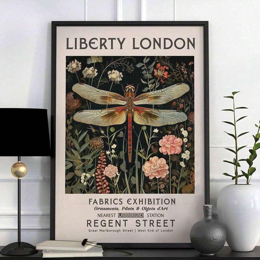 SHEIN PLAKAT ŚCIENNY NA PŁÓTNIE WZÓR S07__50X70