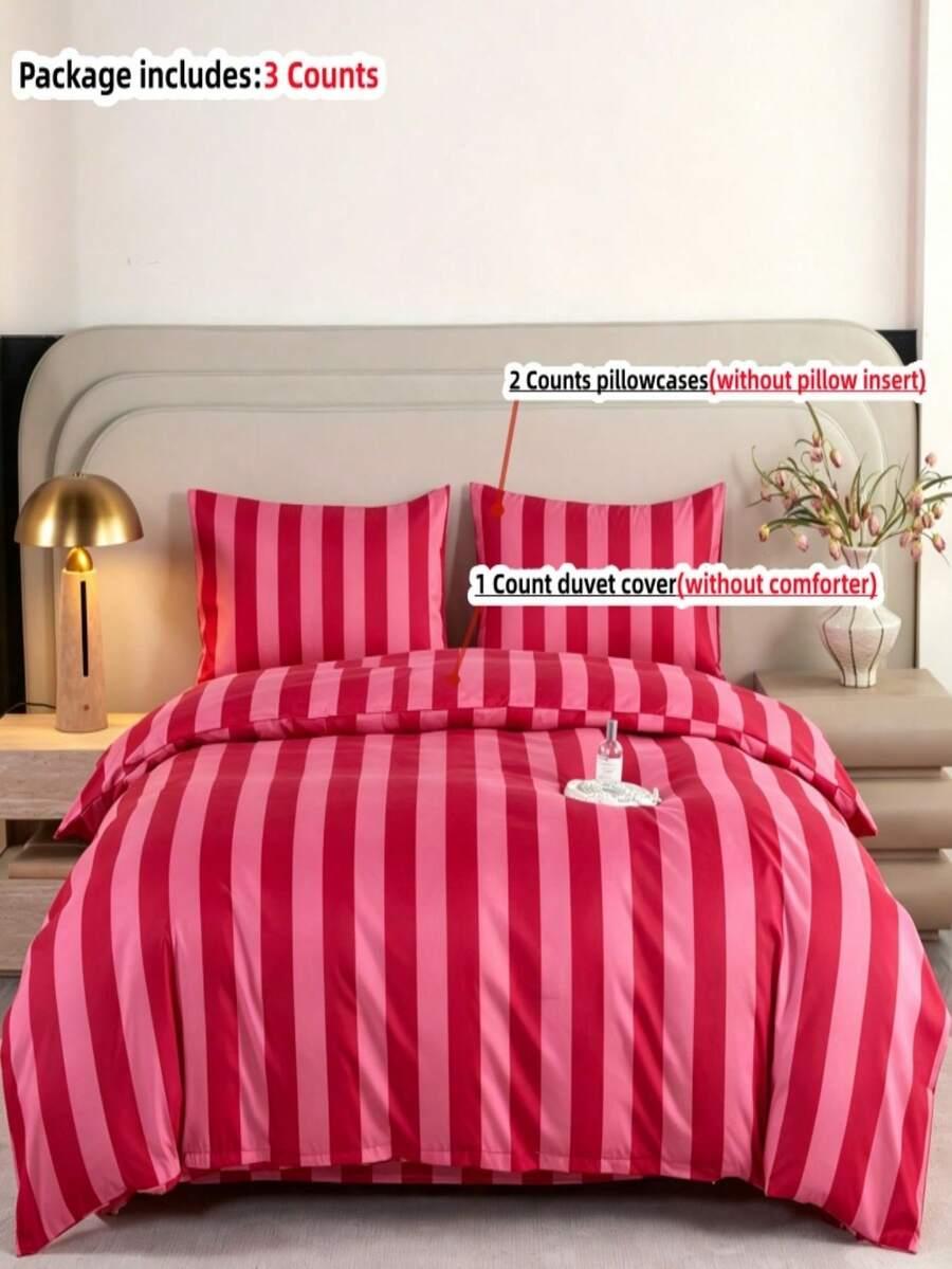 SHEIN KOMPLET POŚCIELI PASKI S07__200X200CM