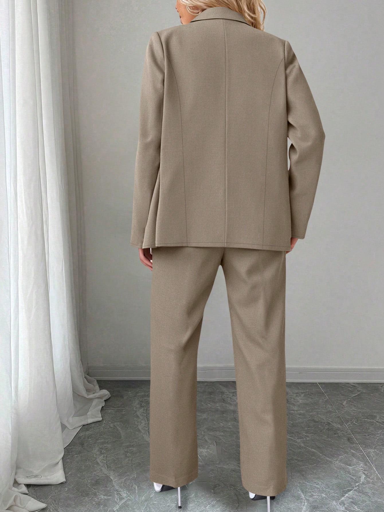 SHEIN MARYNARKA SPODNIE KOMPLET S06__46