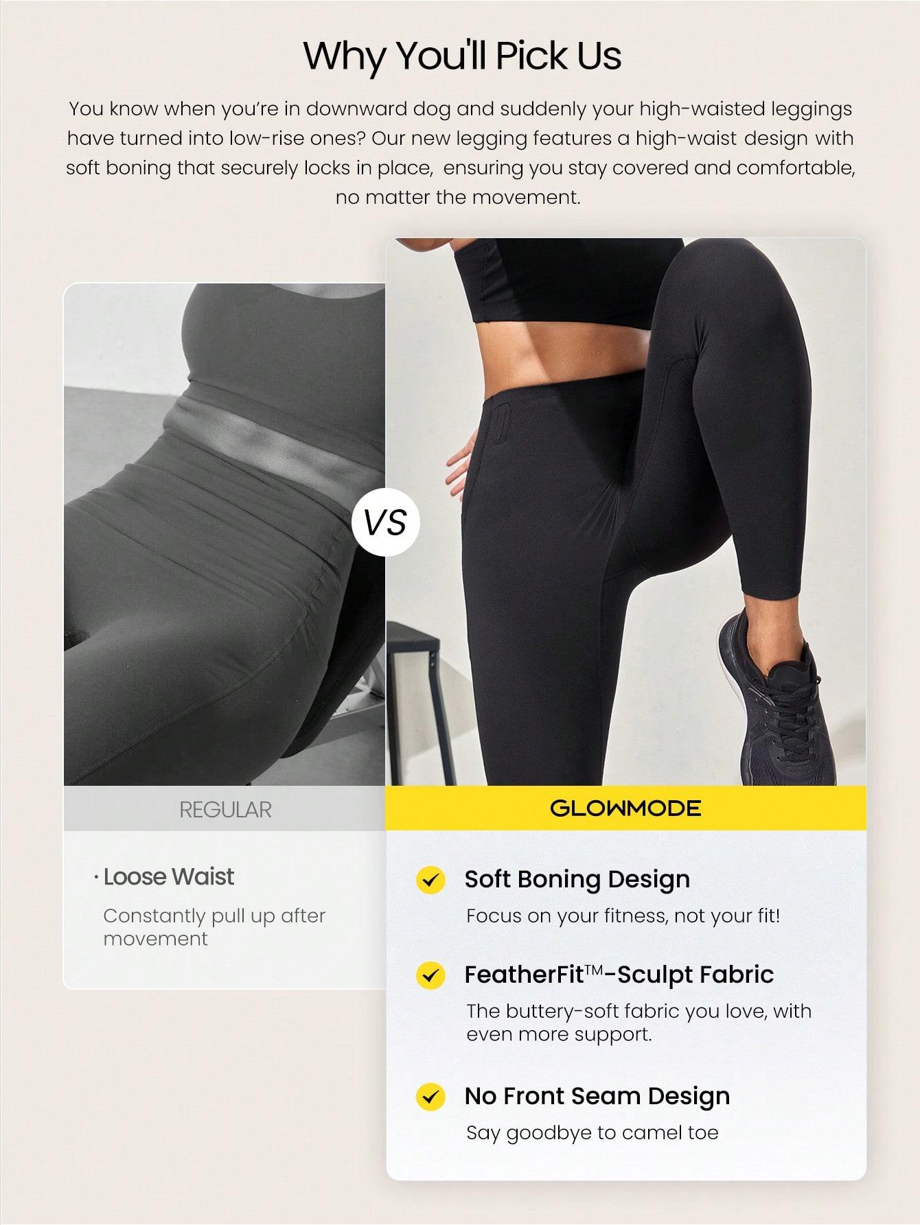 SHEIN CZARNE SPORTOWE LEGGINSY S06__M