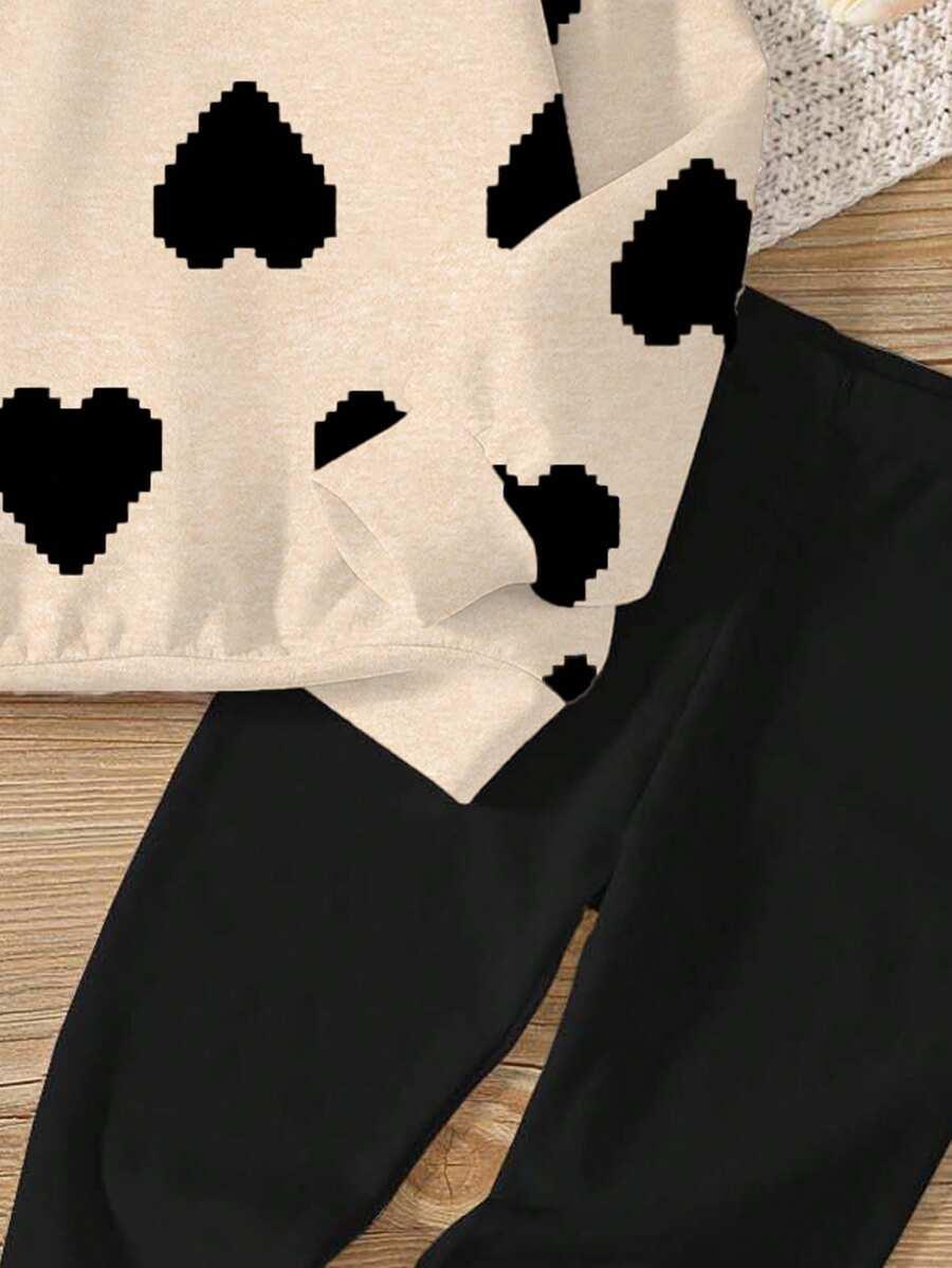 SHEIN KOMPLET BLUZA LEGGINSY S06__134/140