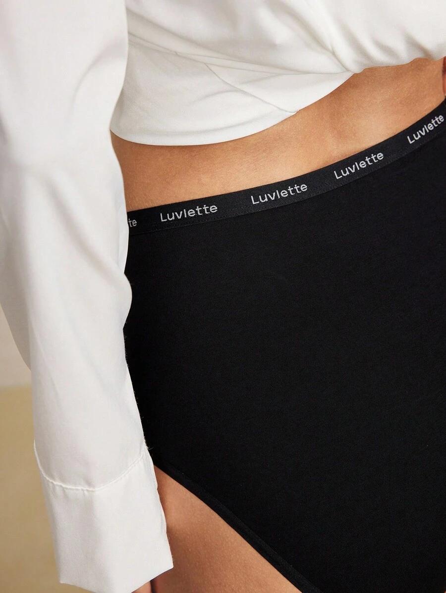 LUVLETTE CZARNE MAJTKI 2-PACK S09__S
