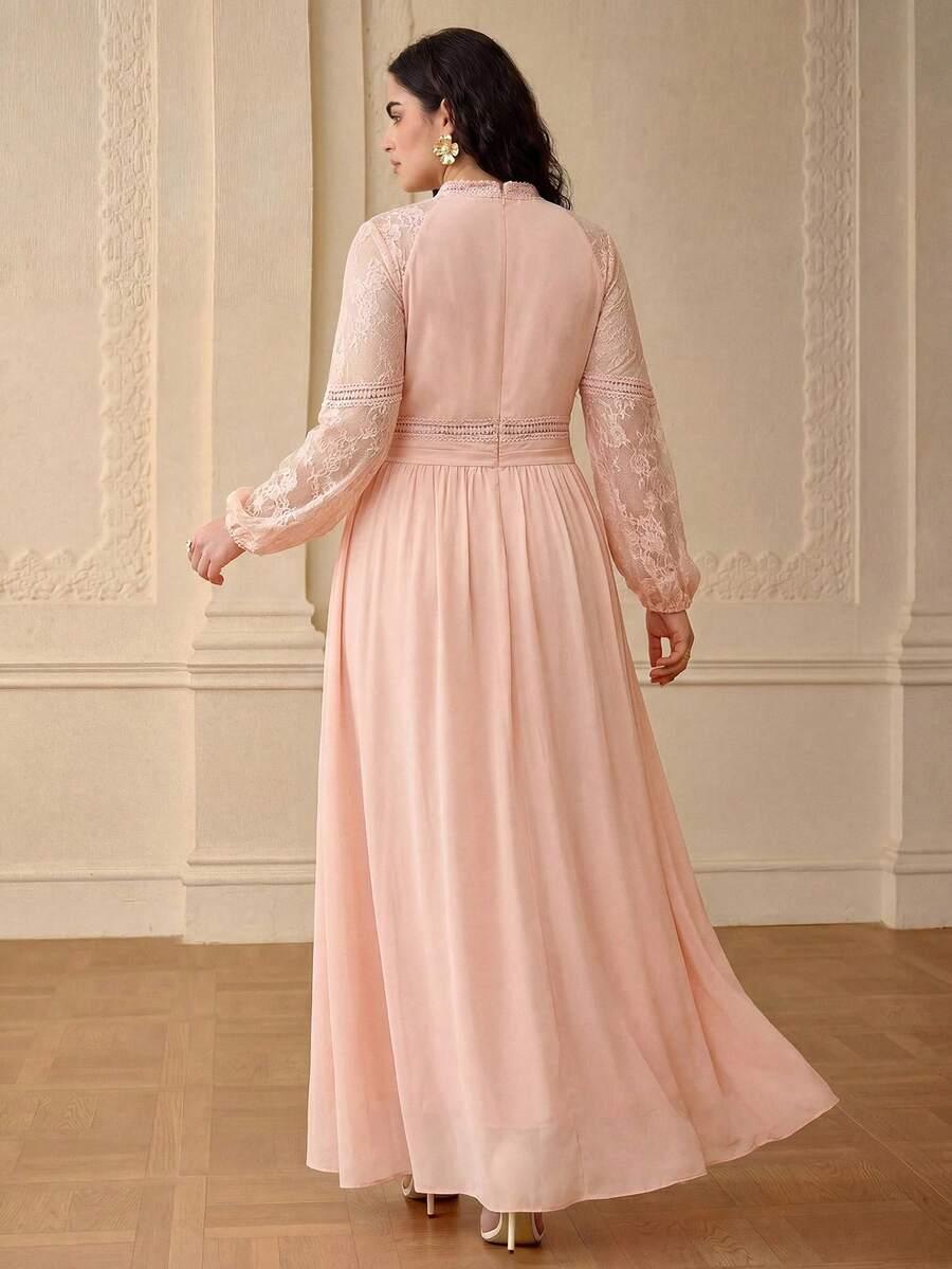 ZEYLAH RÓŻOWA MAXI SUKIENKA S06__48
