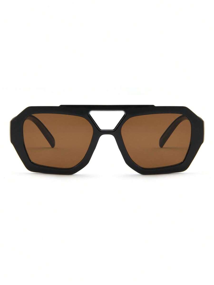 SHEIN CZARNE OKULARY PRZECIWSŁONECZNE S07__