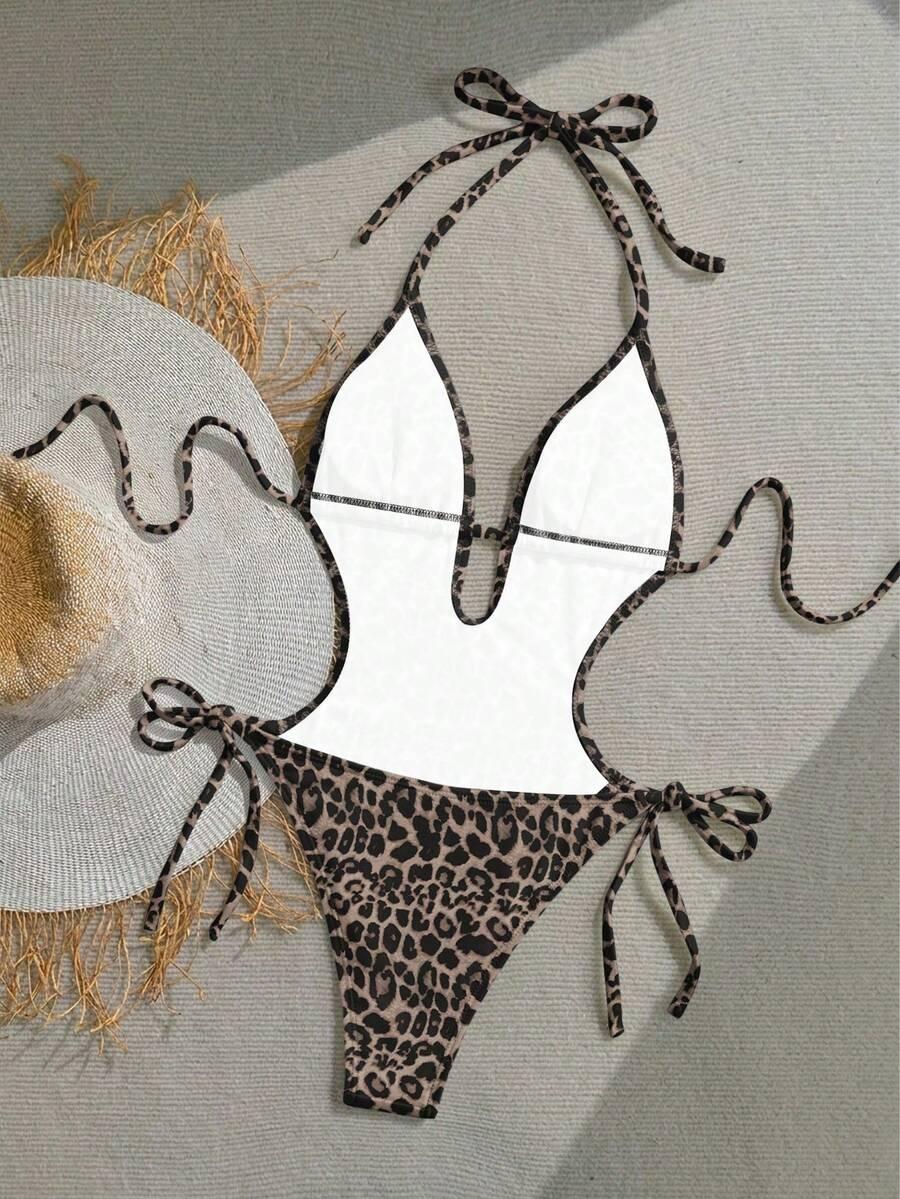 SOLEIA JEDNOCZĘŚCIOWY STRÓJ KĄPIELOWY ANIMAL PRINT S09__S