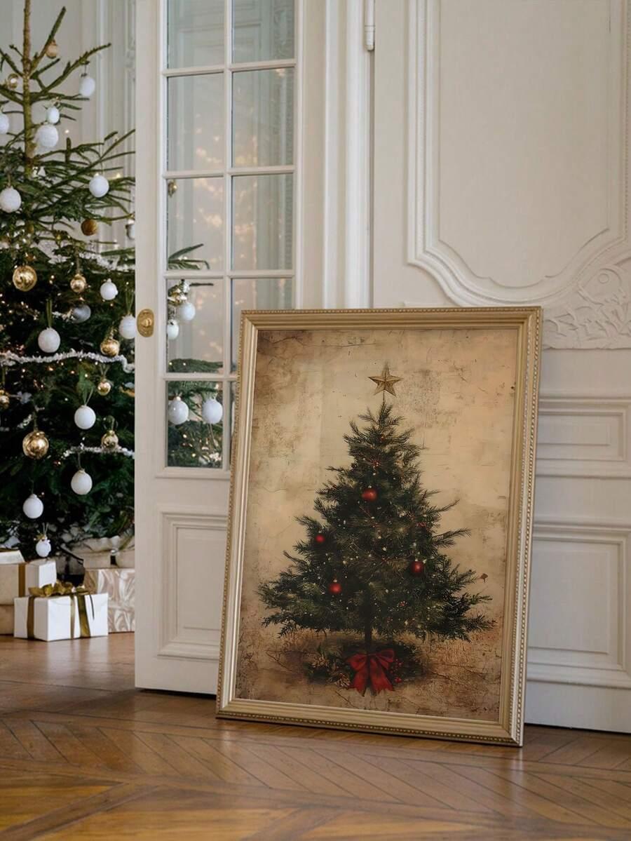 SHEIN PLAKAT MOTYW ŚWIĄTECZNY BDD__50X70CM