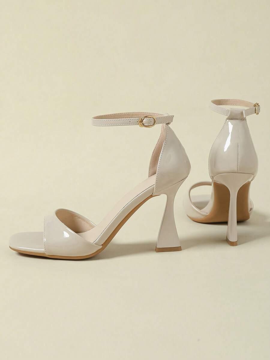 SHEIN BEŻOWE SANDAŁY OBCAS S06__36