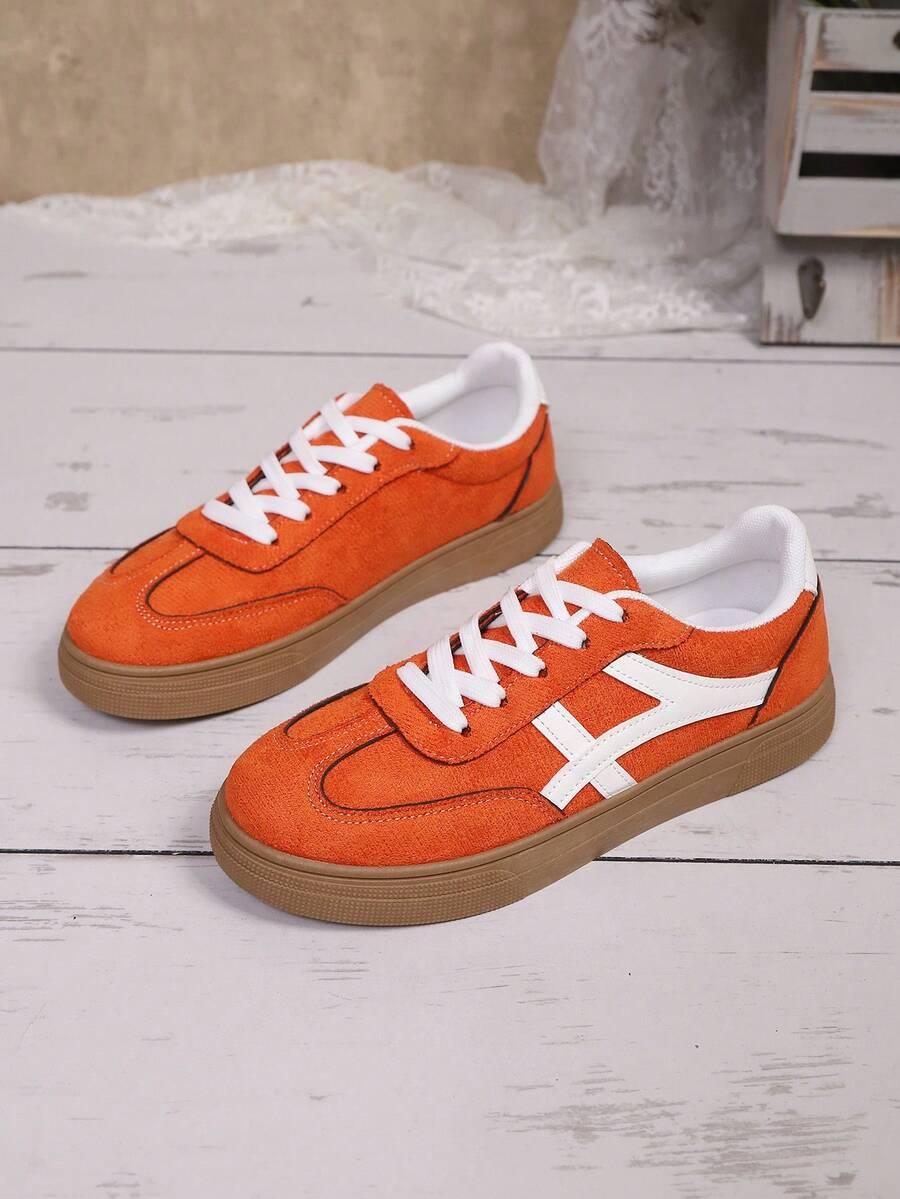 SHEIN POMARAŃCZOWE BUTY SPORTOWE S06__39,5