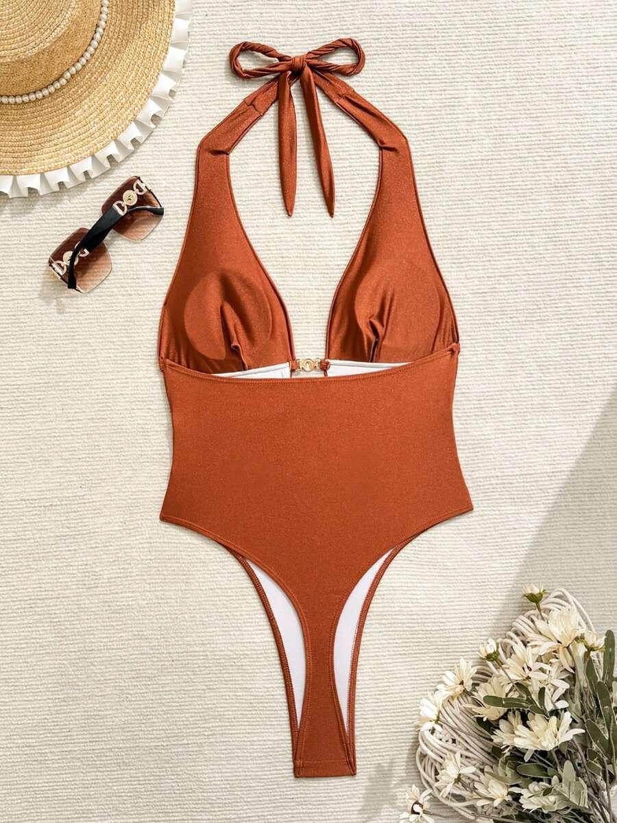 SWIM BASICS JEDNOCZĘŚCIOWY STRÓJ KĄPIELOWY S06__M