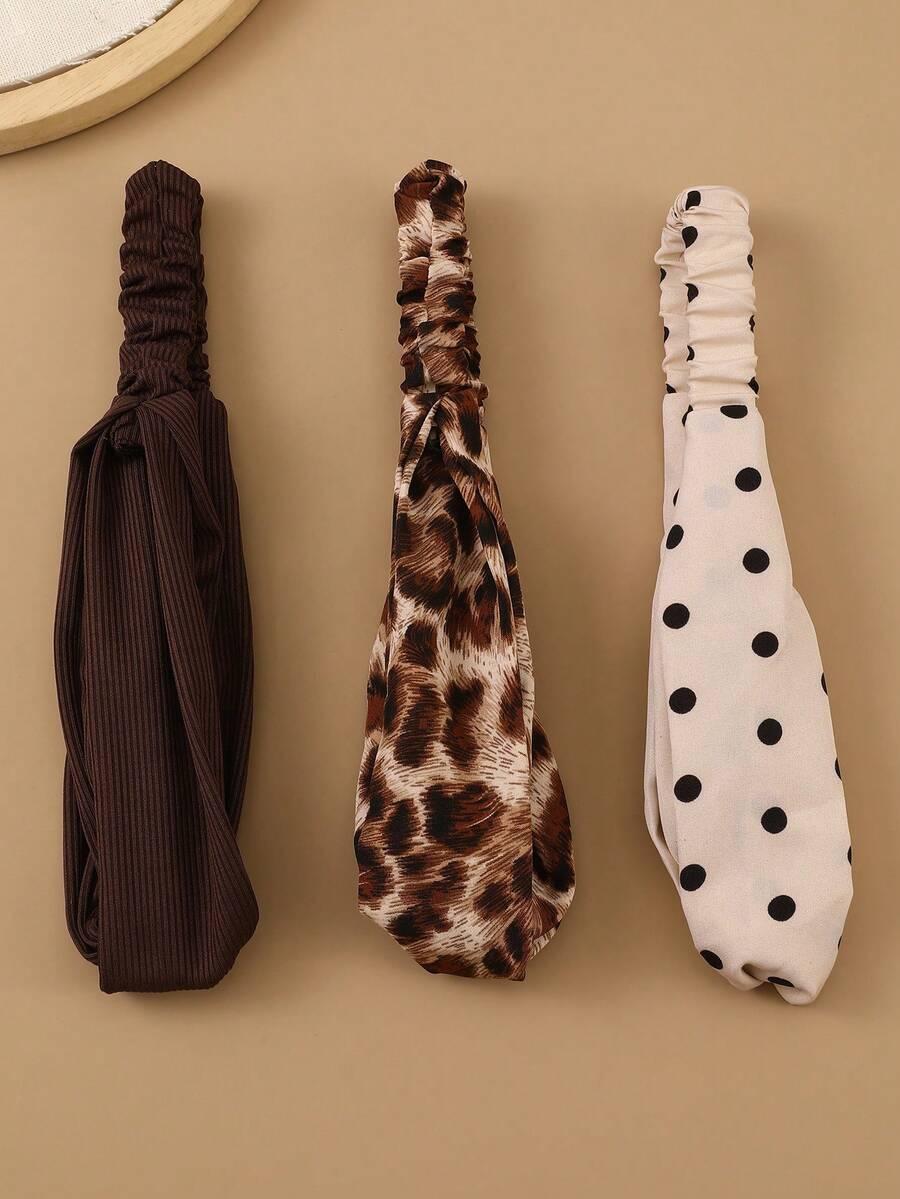 SHEIN OPASKA NA GŁOWĘ 3-PACK S07