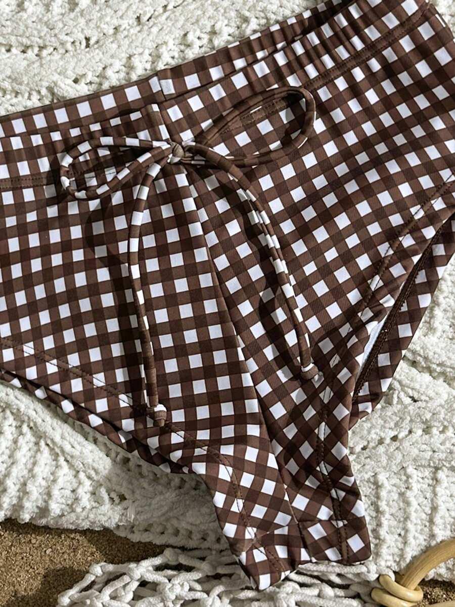 SHEIN DWUCZĘŚCIOWY STRÓJ KĄPIELOWY S09__L