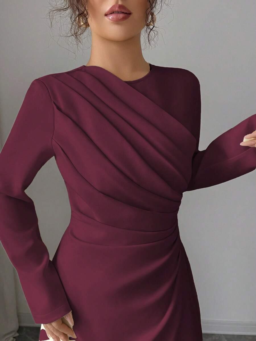 ELENZGA BORDOWA MAXI SUKIENKA S06__L