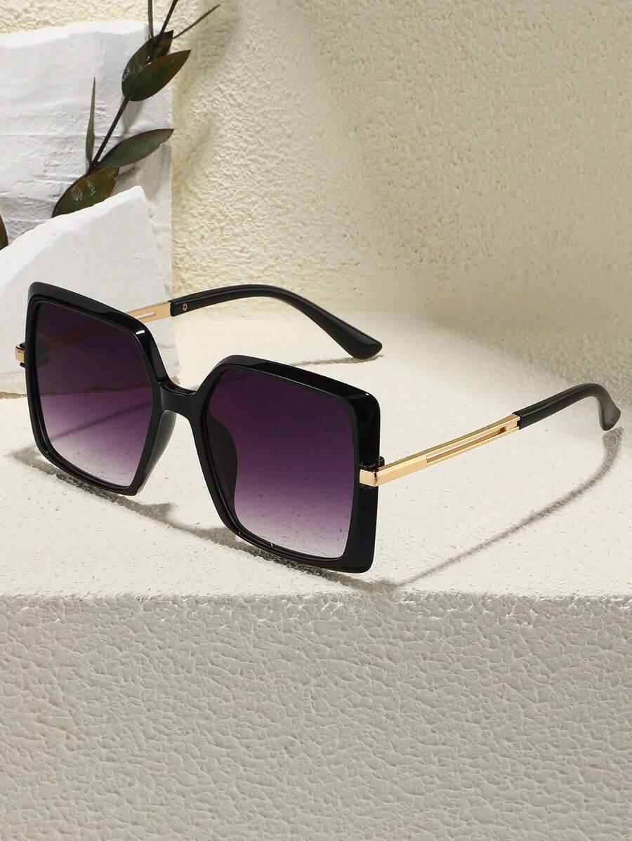 SHEIN FIOLETOWE OKULARY PRZECIWSŁONECZNE