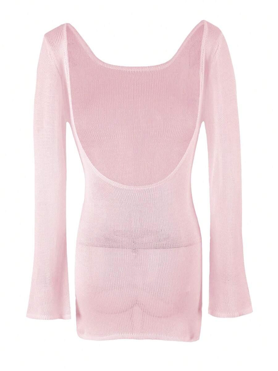 SHEIN RÓŻOWA NARZUTKA PLAŻOWA S06__L