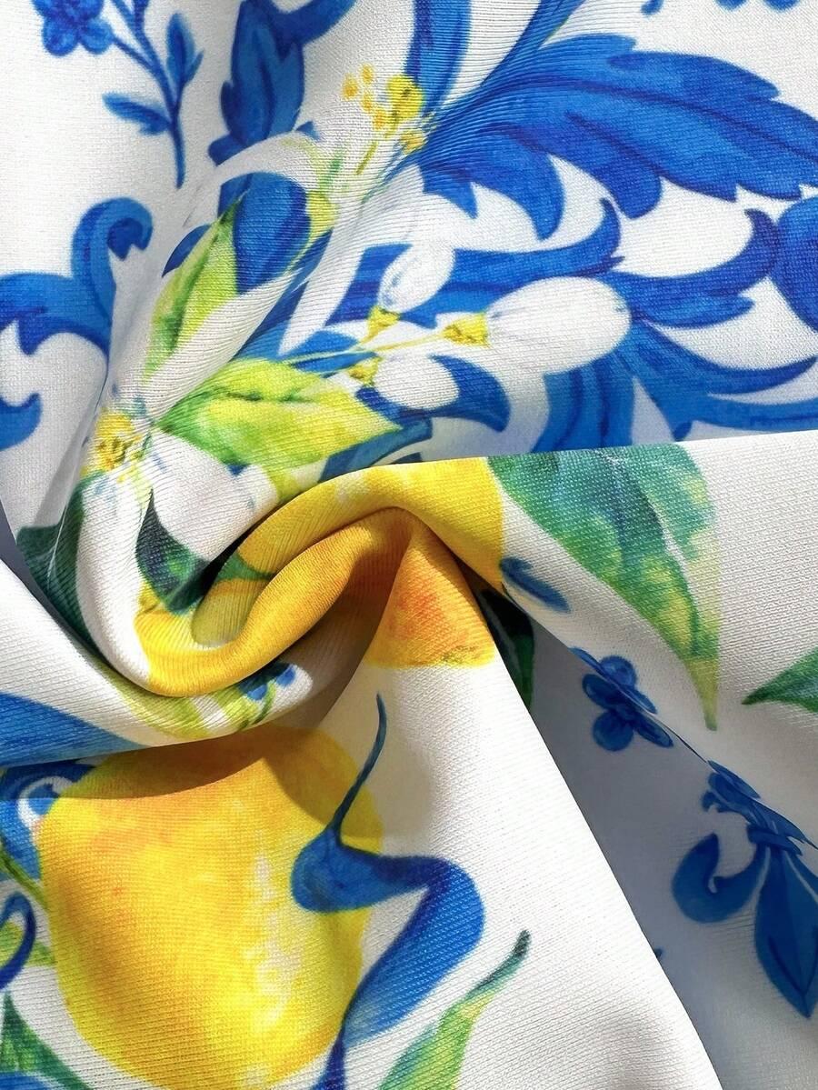 SHEIN JEDNOCZĘŚCIOWY STRÓJ KĄPIELOWY S06__128-134