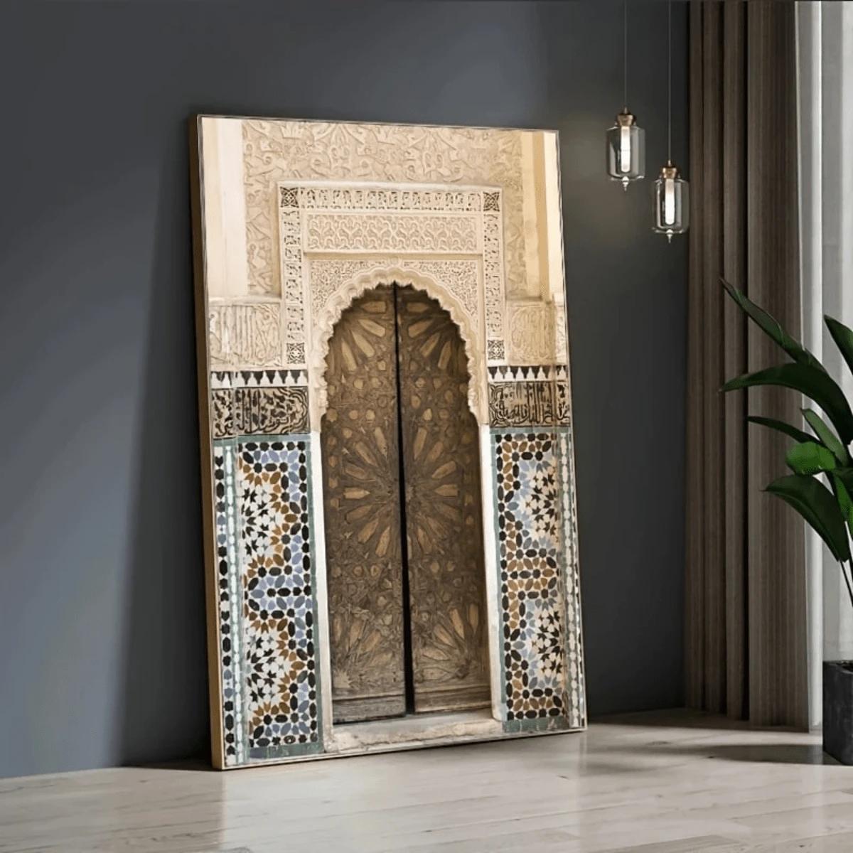 SHEIN PLAKAT ŚCIENNY WZÓR BEZ RAMY S07__30X40