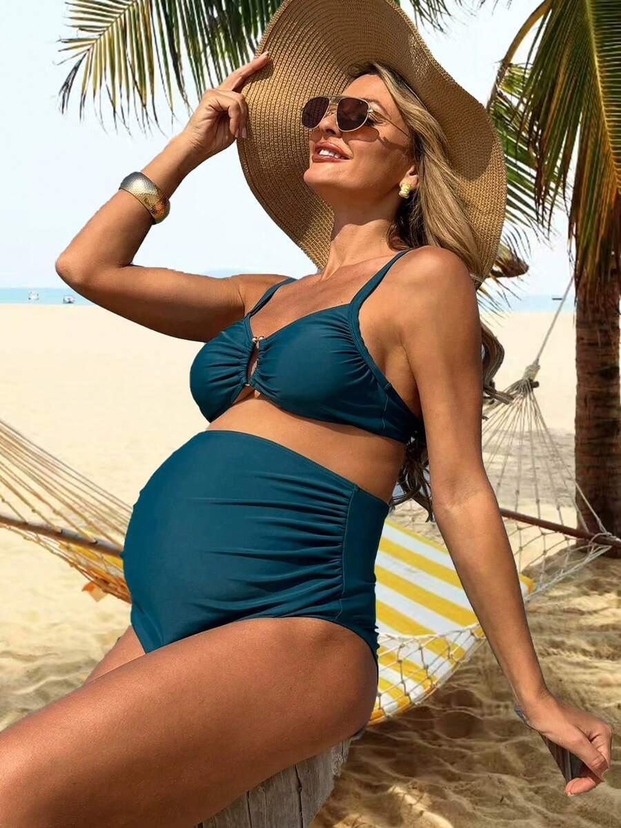 SHEIN DWUCZĘŚCIOWY STRÓJ KĄPIELOWY S09__XL