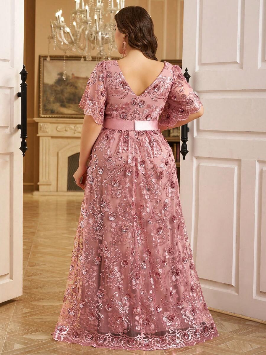 SHEIN ZDOBIONA MAXI SUKIENKA S06__48