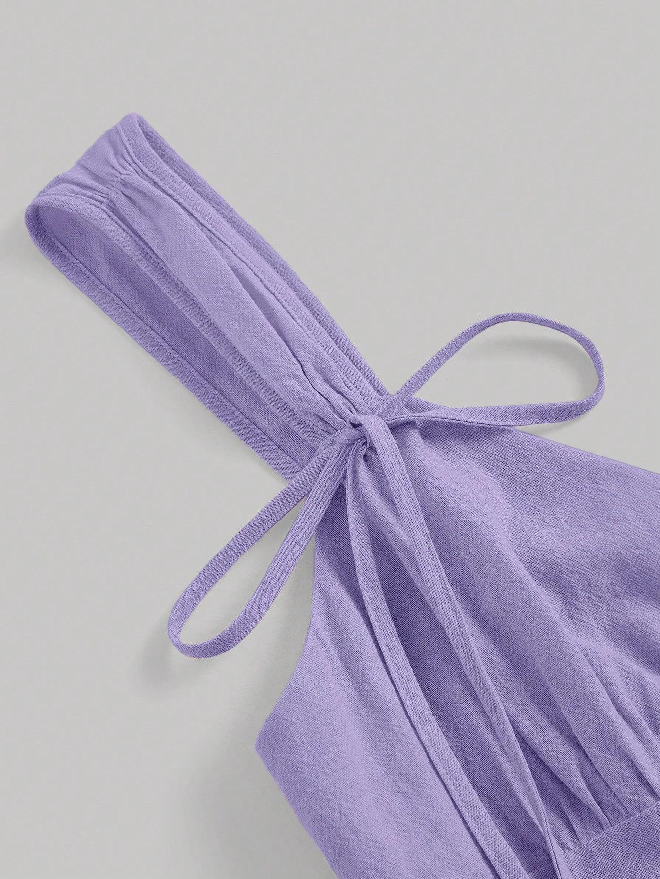 SHEIN FIOLETOWA MINI SUKIENKA S06__M