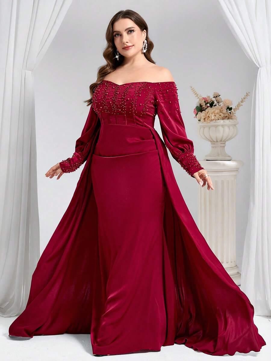 COUTIVA CZERWONA MAXI SUKIENKA S06__48