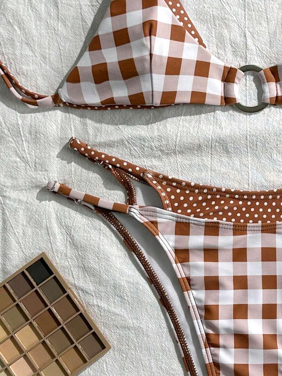 SHEIN DWUCZĘŚCIOWY STRÓJ KĄPIELOWY S09__S