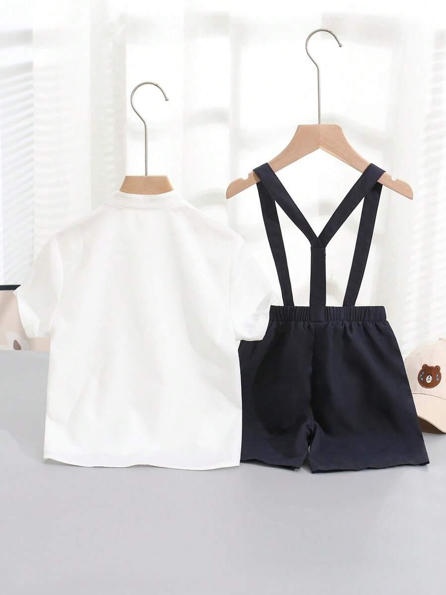 SHEIN KOSZULA SPODENKI KOMPLET S06__110/116