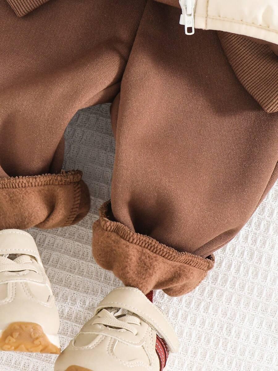 COZY PIXIES SPODNIE DRESOWE BLUZA BEZRĘKAWNIK KOMPLET S06__68/74