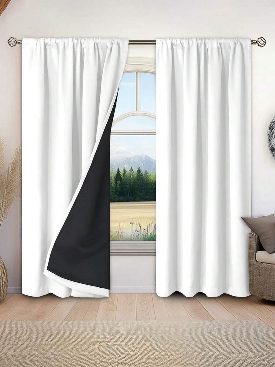 SHEIN SZARA ZASŁONA ZACIEMNIAJĄCA S07__132X160CM