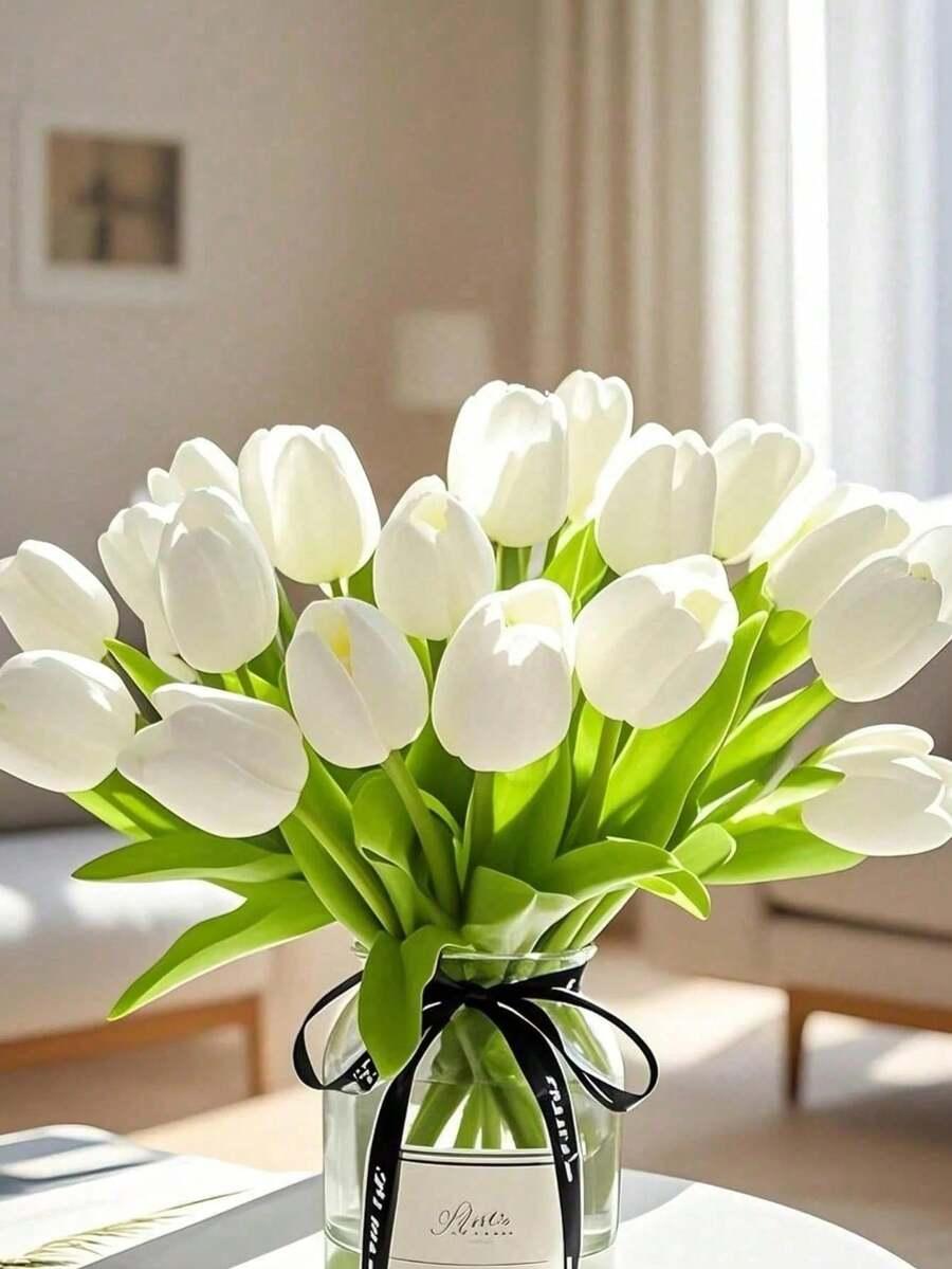 SHEIN SZTUCZNY KWIAT TULIPAN 1-PACK S07__33CM