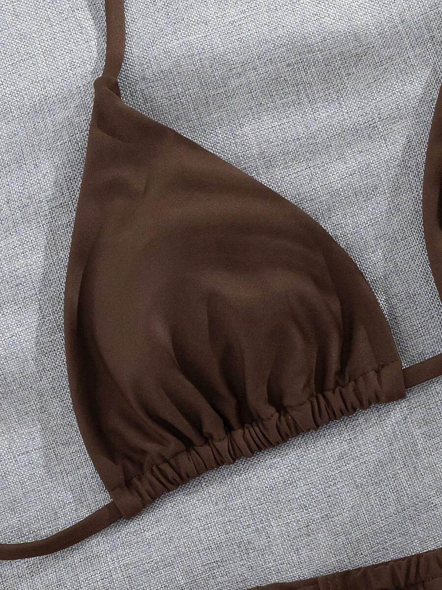 SHEIN WUCZĘŚCIOWY STRÓJ KĄPIELOWY S09__M