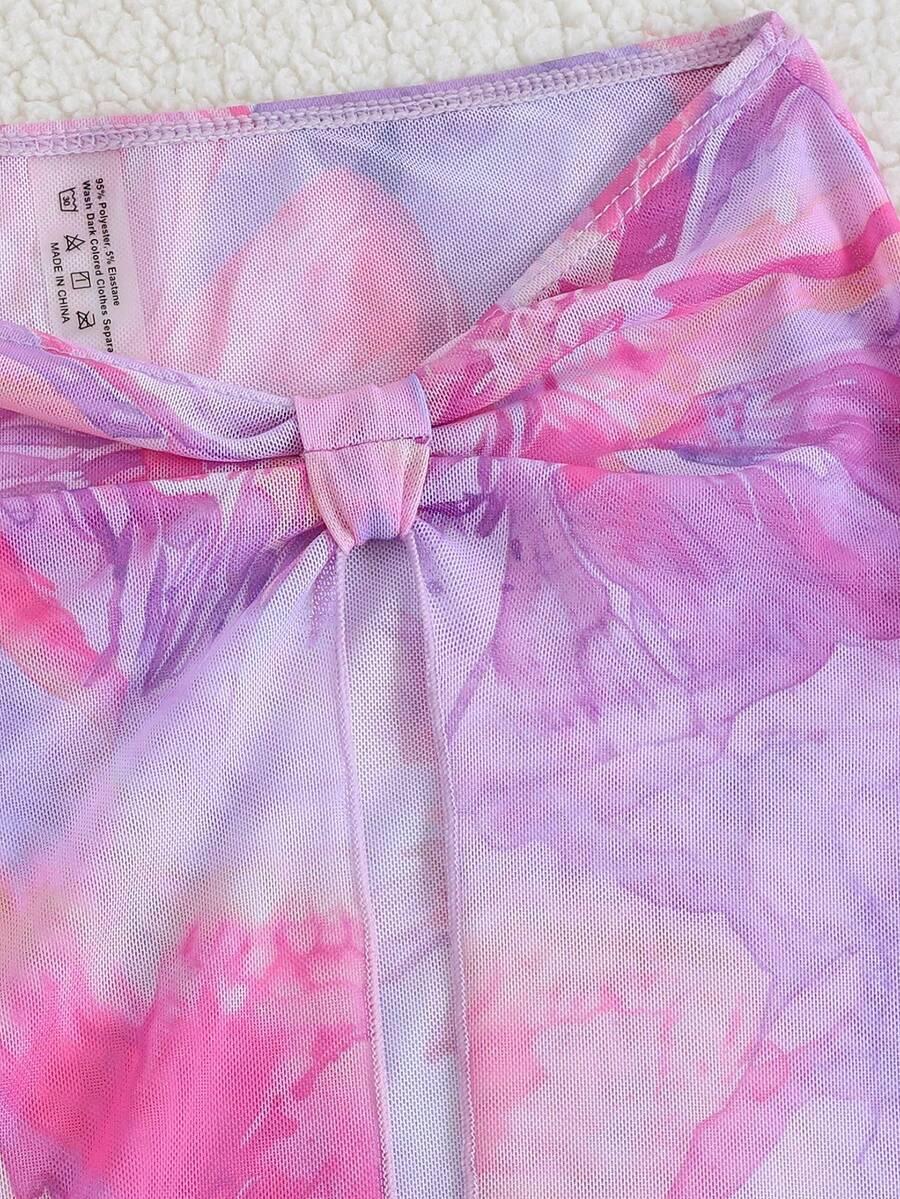 SHEIN DWUCZĘŚCIOWY STRÓJ KĄPIELOWY NARZUTKA KOMPLET S09__XS