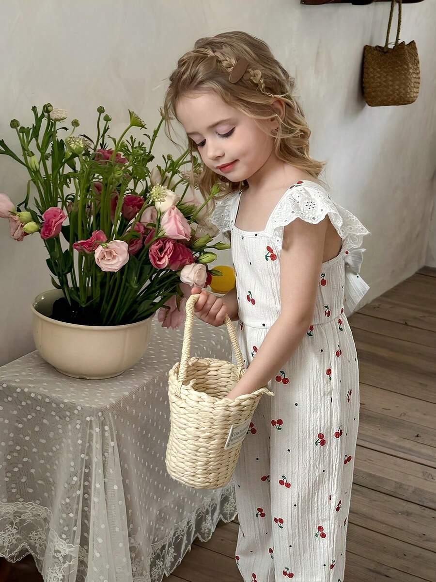 SHEIN KOMBINEZON BEZ RĘKAWÓW WZÓR S09__110-116